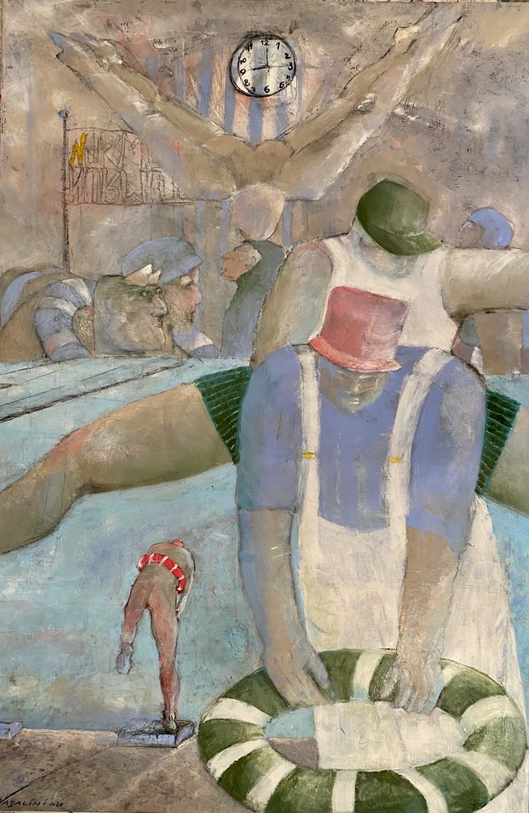 Covid 19/1 Titel: Nur Mut